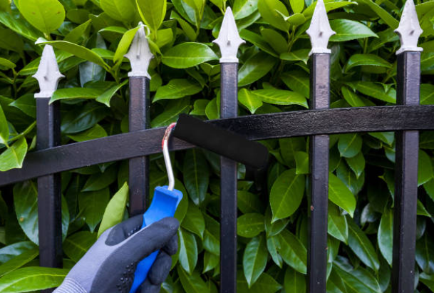 On-Site Rust Removal, Painting, and Refurbishment Service for Wrought Iron Fences