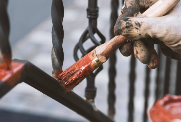 Rust Removal & Restoration for Aged Wrought Iron Fences | Online Service for Protective Painting Plans